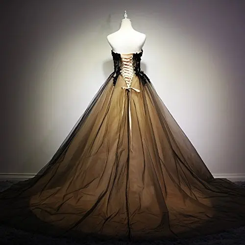 Бальное платье Bealegantom Swettheart черные кружевные платья Quinceanera кружевное с бусинами