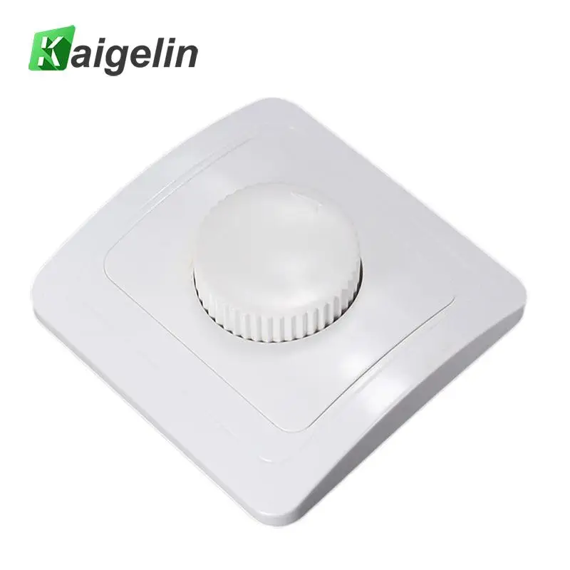 Concealed European LED Dimmer Switch 220V Adjustable Controller Dimmer Switch For LED Lamps