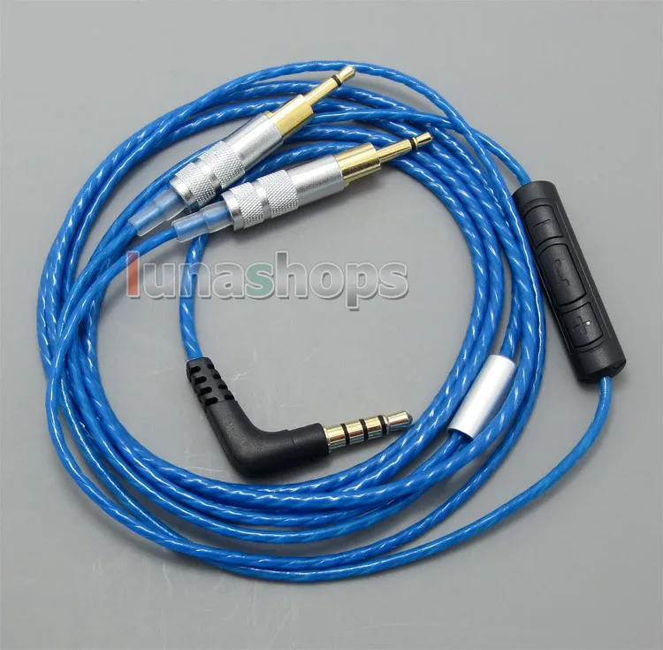 LN004987 With Mic Remote Volume Cable For Sennheiser HD700 Headphone