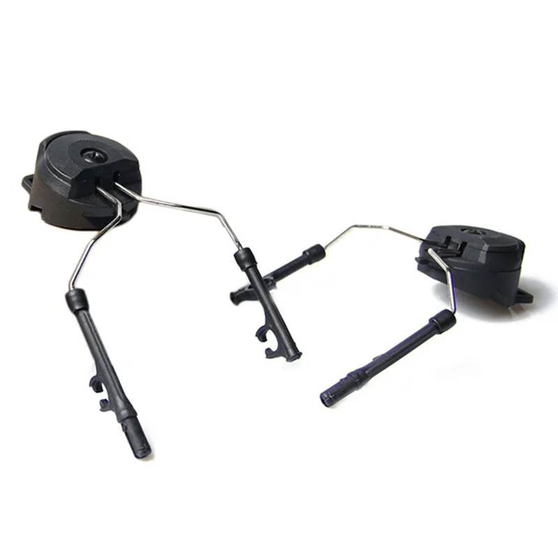  Military Tactical Peltor Helmet Adapter Set Headset Holder and Fast Ops Core Helmet Rail Adapter He