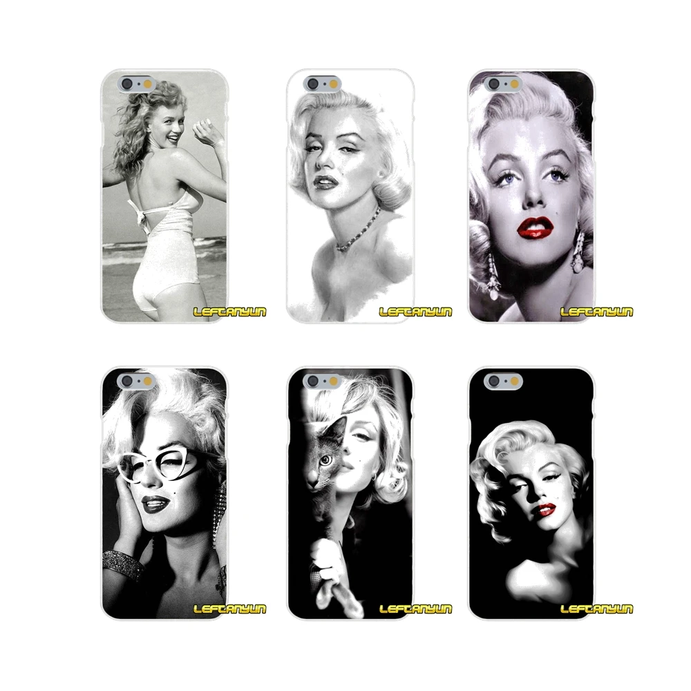 

Marilyn Monroe With a Cat and friend Accessories Cases Covers For Huawei P8 P9 P10 Lite 2017 Honor 4C 5X 5C 6X Mate 7 8 9 10 Pro
