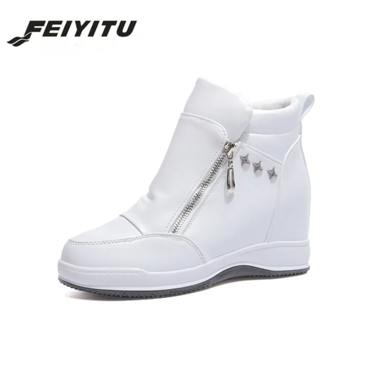 Feiyitu 2018 женская обувь кроссовки Для женщин с высоким берцем обувь дышащая Для женщин Zapatillas Deportivas Mujer