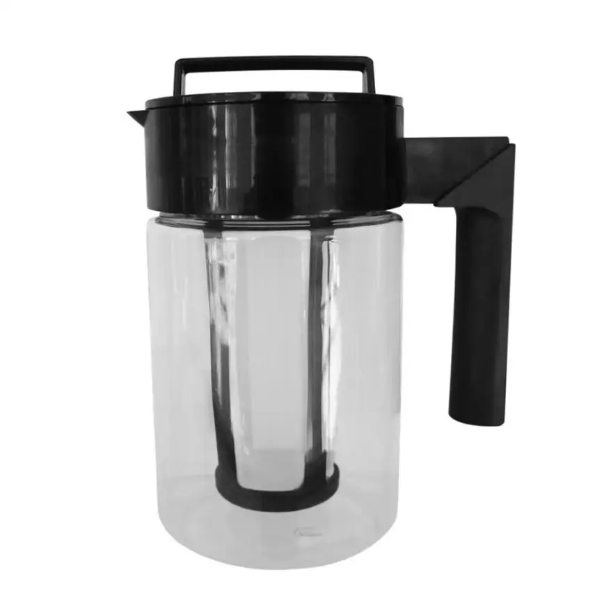 

900mL Coffee Kettle Cold Brew Iced Coffee Maker Airtight Seal Silicone Handle Coffee Kettle S60