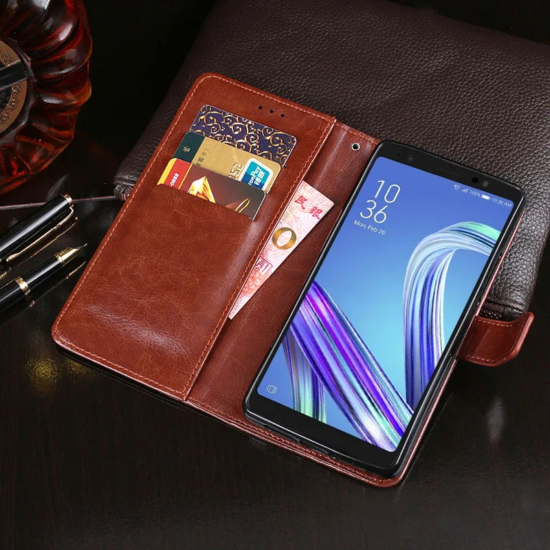 Роскошный чехол-книжка для ASUS Zenfone Lite L1 G553KL, силиконовый чехол-кошелек для Asus G552KL G550KL G500KL, чехол Asus X00RD, сумки