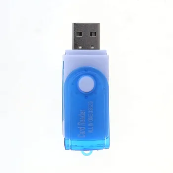 

Portable SD TF card reader Mini Multi-functional USB Stick 43 In 1 USB2.0 Card Reader SD MINI SDHC MS MIRO TF MMC Card Reader