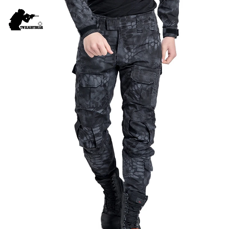 Новинка, мужские камуфляжные тактические штаны, военные, с несколькими карманами, высокое качество, Cambat, мужские военные тренировочные брюки, для улицы, AYG3