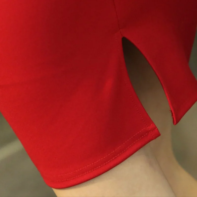 Женские юбки OL Lotus Leaf сексуальные тонкие талии Расширение высокая упаковка бедра юбка плюс размер осень лето женские юбки-карандаш
