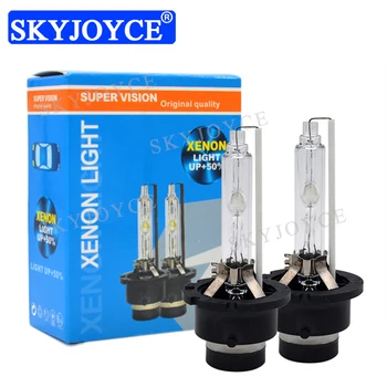 

SKYJOYCE Original 35W D2S D4S 6000K HID Bulb Lamp Car Styling 55W HID D2S D2R 4300K 5000K 8000K D4R D4S D2S Auto Headlight Bulb
