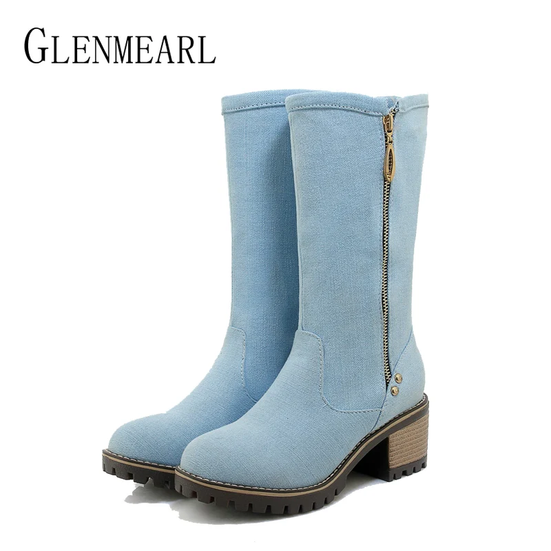 canvas tall boots