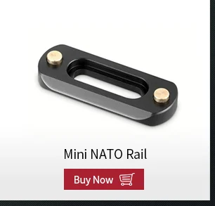 SmallRig БЫСТРОРАЗЪЕМНАЯ камера безопасности Nato Rail длиной 15 см для скольжения Nato крепление для RED Epic/Scarlet камера blackmagic-1187