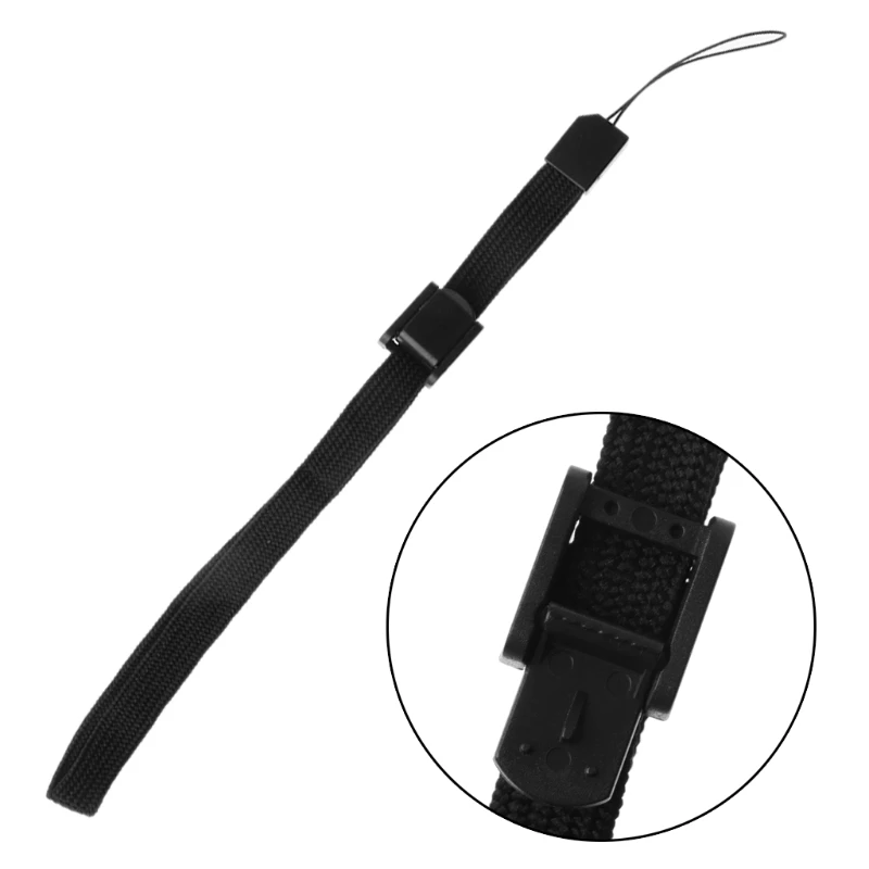 Black Wrist Strap Lanyard Hand Grip String For Nintendo Wii Remote Controller