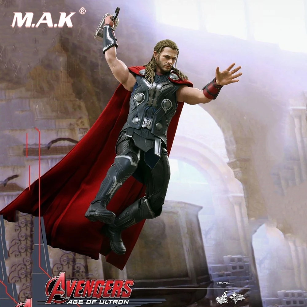 

1/6 Full set Action Figure Hot Toys 1/6 MMS306 Avengers: Age of Ultron Thor 12'' Male Figure Collection Toy