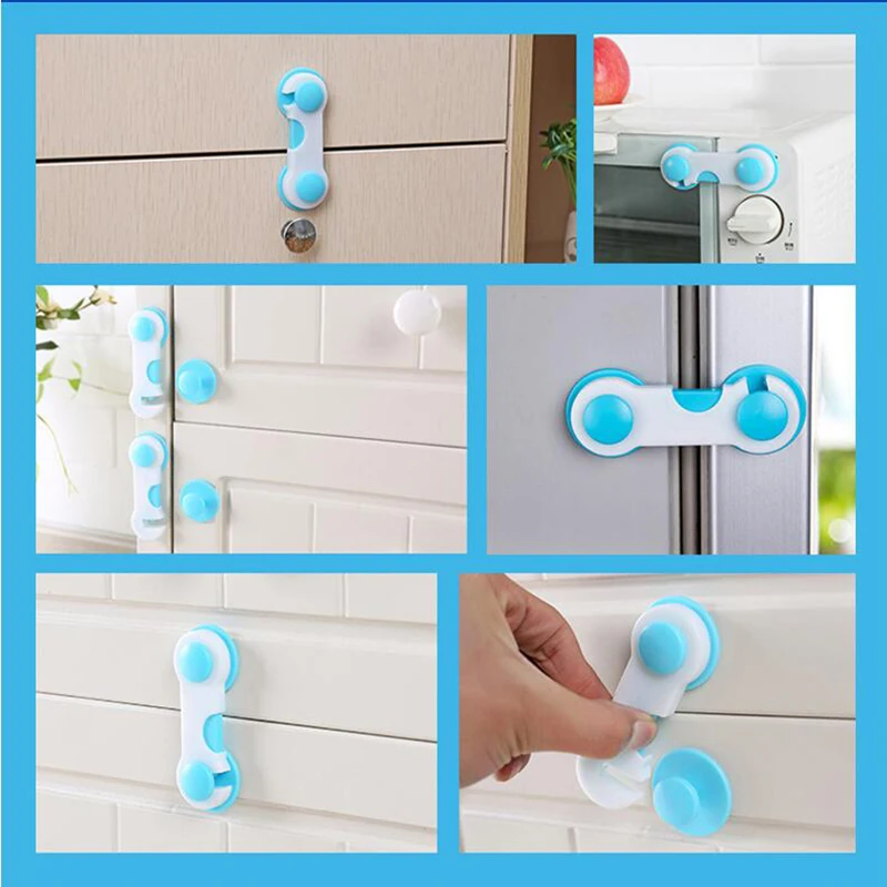 2 قطع الطفل الأمن جهاز حماية الاطفال اللعب مربع درج خزانة دولاب باب خزانة ملابس الثلاجة قفل سلامة اللعب للأولاد الفتيات