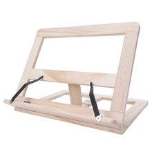 Деревянная рамка для чтения книжная полка Кронштейн-книга для чтения кронштейн планшетный ПК поддержка Музыкальная подставка-2