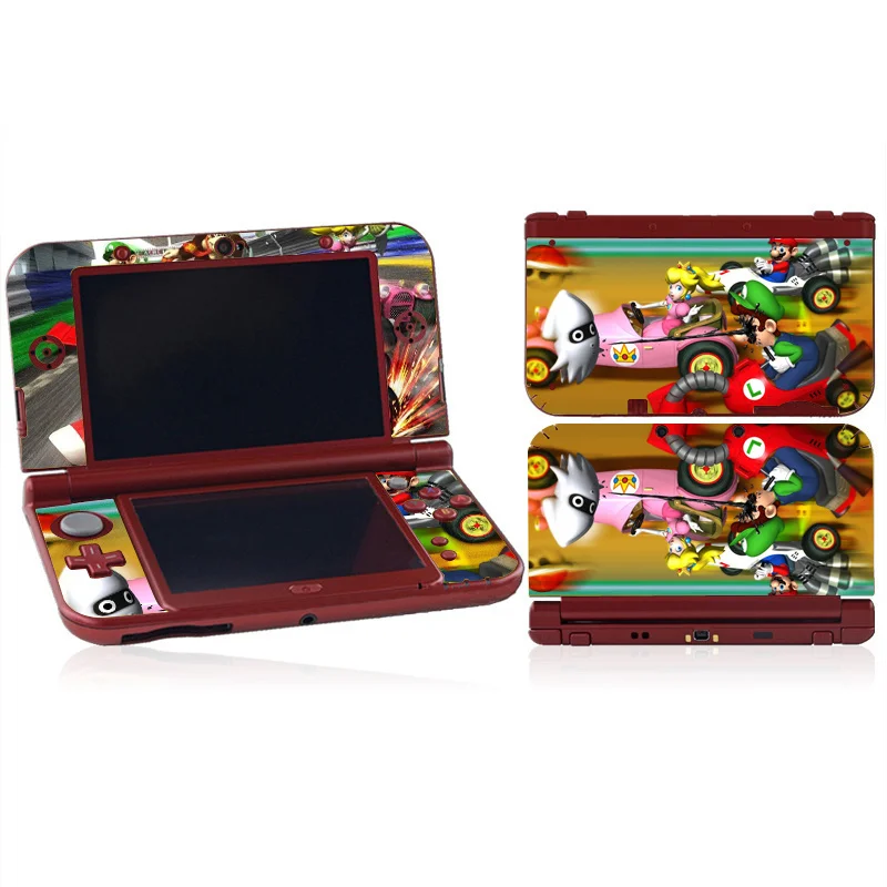 Защитная виниловая наклейка Mario для nintendo New 3DS XL и New 3DS LL