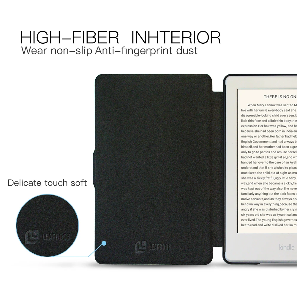Премиум чехол для Kindle 8th Generation из искусственной кожи умный Amazon с функцией