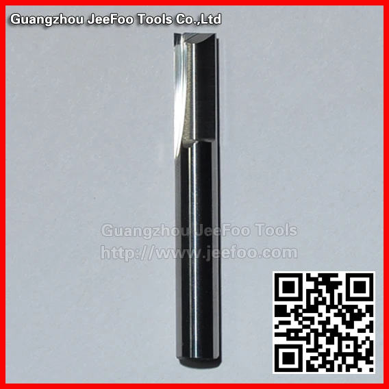 

6*12 Tungsten Carbide cnc router tools/Two straight router end mill for multilayer board,plywood,mdf,foam