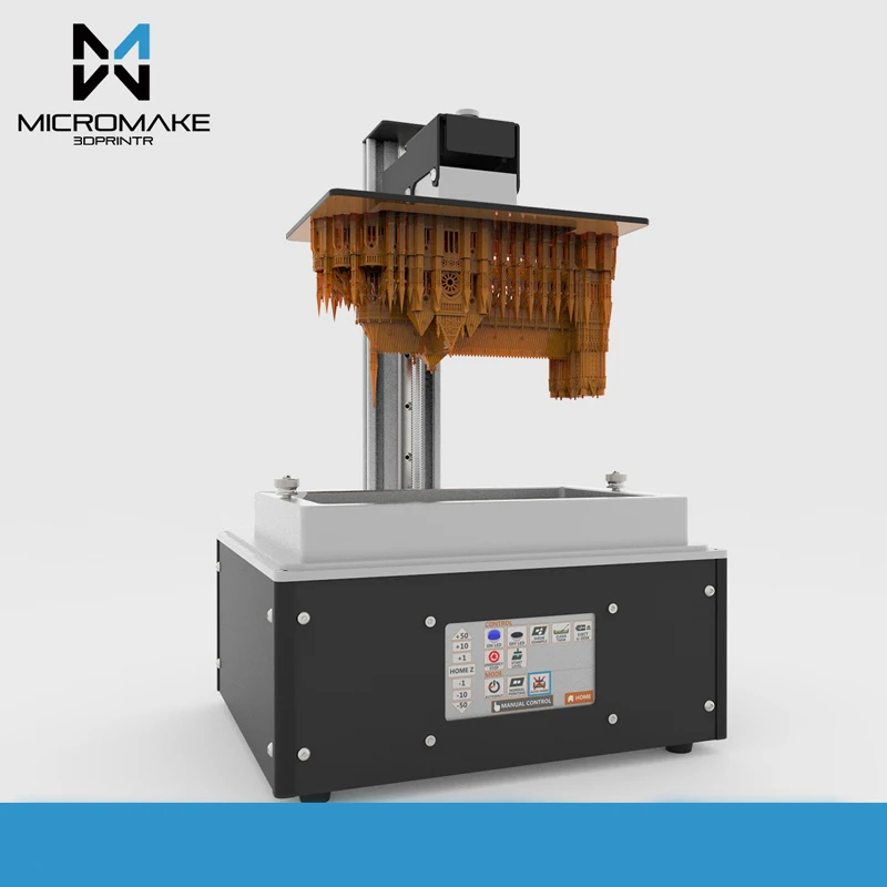 Новый Micromake L4 УФ SLA/ЖК дисплей/DLP 3D принтеры печати Размеры 190 мм * 120*225 подходит для