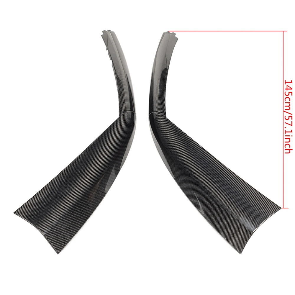Углеродного волокна крыши столб наружный модинг Panelfor для Nissan R35 GTR 2009 2010 2011 2012 2013 бампер задний бампер