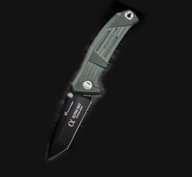 Комплект Электронных компонентов HX OUTDOORS ZD-026 складной Ножи 58HRC 9CR14MOV лезвие G10 ручкой Открытый Отдых Путешествия Охота тактический нож для повседневного использования, инструмент для шашлыков - Color: ZD-026B