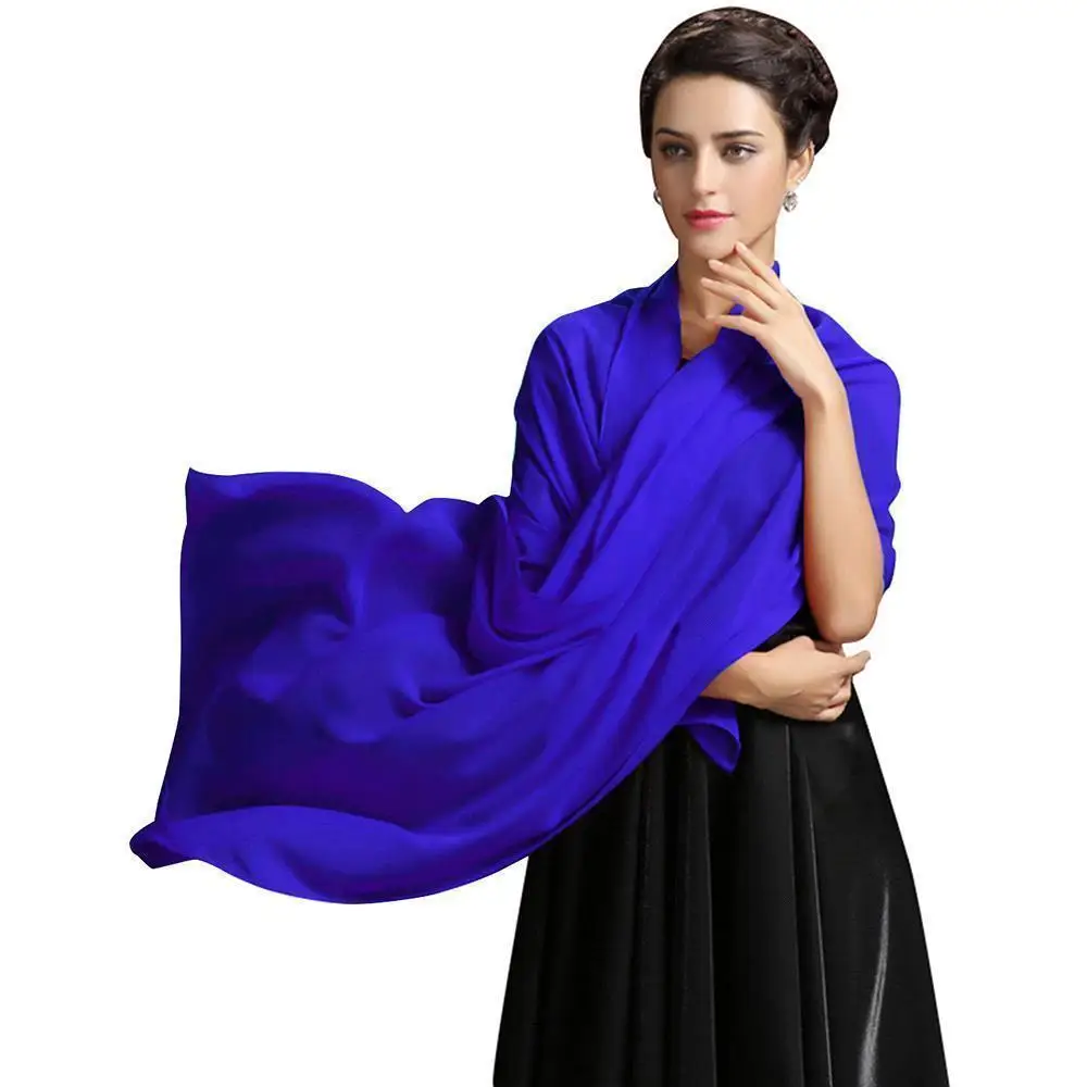 SALE Cheap Chiffon Wedding Jackets Bridal Shawl Wrap Stole Women's Cape Bolero Scarf Cloak Wedding Accessories 200*75