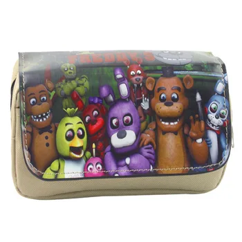 

Five Nights at Freddy's FNAF SAO YURI Student Purse Wallet Zipper Pencil Case Pouch Purse