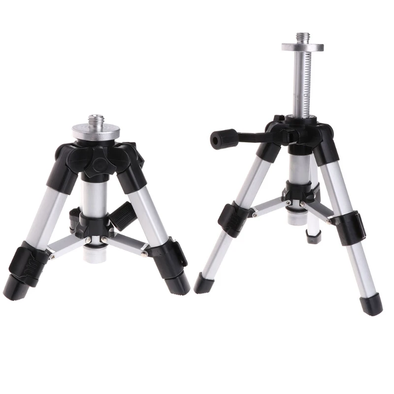 

OOTDTY Laser Line Tripod 5/8 inch Connection screw Infrared laser levels Mini Portable Tripode Nivel Laser 0.28m high