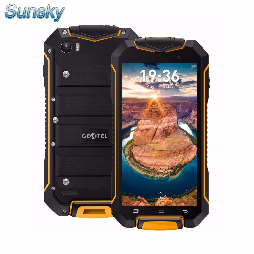 Original Geotel A1 IP67 Waterproof Gorilla Glass Smartphone Android 7 0 MTK6580 M Quad Core 1