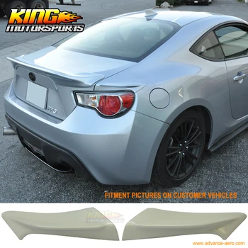 

Fit For 13-14 FRS GT86 FT86 BRZ TR-D Style Side Spoiler Painted Match # 37J Whiteout Pearl ABS