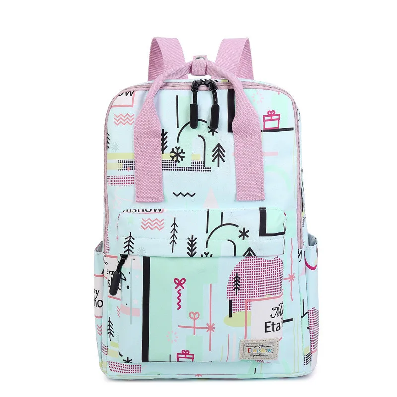 

Casual Children travel Backpack Fashion Canvas Laptop Backpack School Bags For Teenagers Boys Girs Animal Prints School Backpack