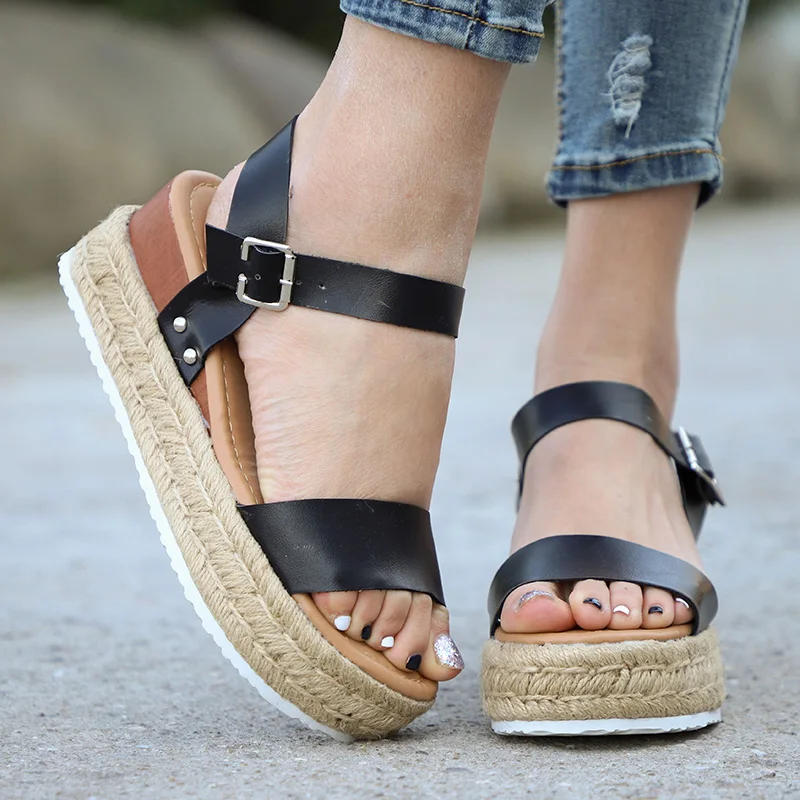 

Women Sandals Comfortable Female Summer Shoes Flat Platform Ladies Casual Shoes Women 2019 Summer New Women Slippers Sandals