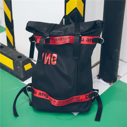 Новинка, Индивидуальная сумка для мальчиков, вместительный рюкзак для путешествий, студенческий рюкзак для кампуса, 15,6 дюймов, сумка для компьютера, женский рюкзак - Цвет: black red