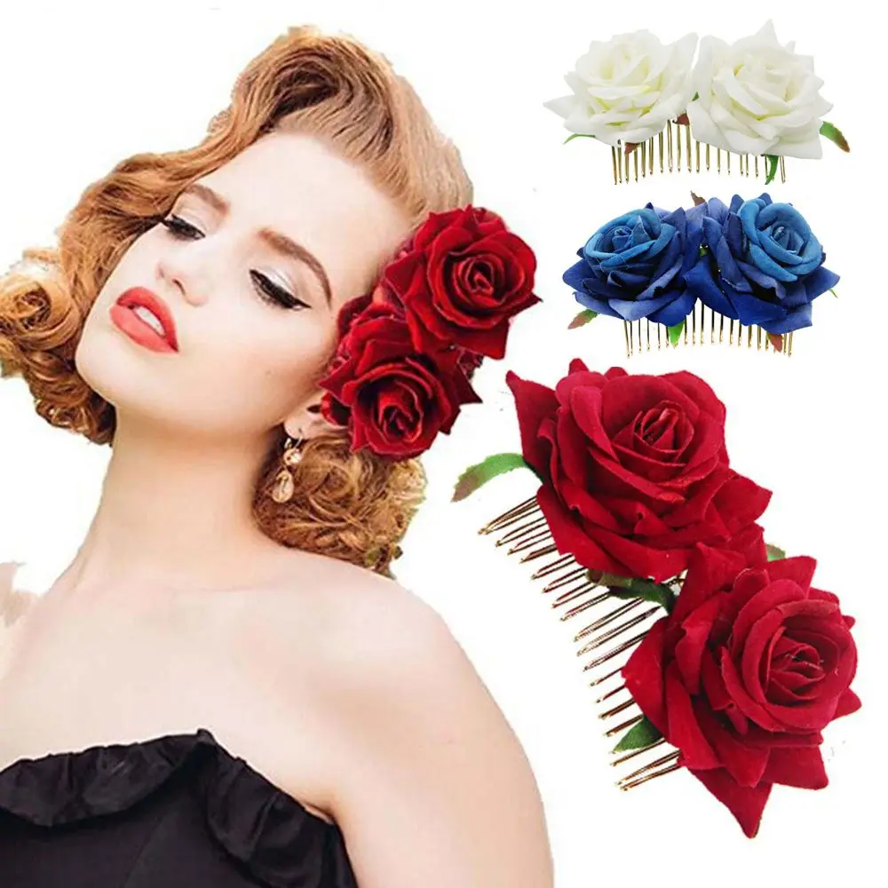 Hair Combs Jewelry Accessories Bridal Headwear Hair Headdress Hair Accessory 1Pcs for Women