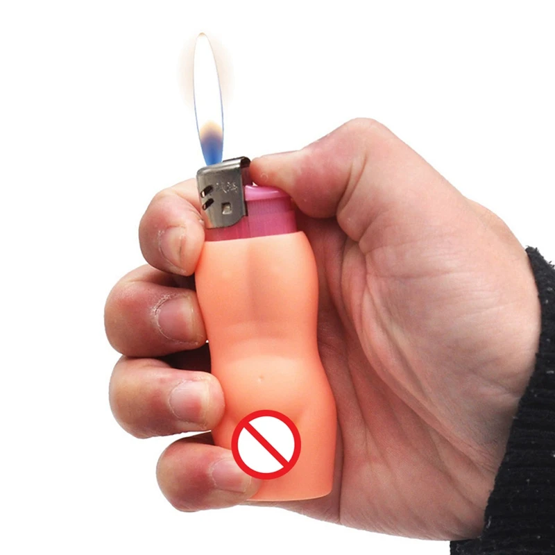 Сексуальная пара силиконовых одноразовых зажигалок чехол персонализированный креативный чехол для прикуривателя