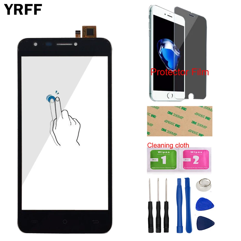 

Mobile Touch Panel For Cubot Hafury Mix Cubot Mix Touch Screen TouchScreen Digitizer Panel Front Glass Sensor Protecotr Film