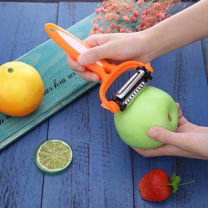 

Multifunctional 360 Degree Rotary Kitchen Tool Vegetable Fruit Potato Carrot Peeler Grater Turnip Cutter Slicer Melon Gadget