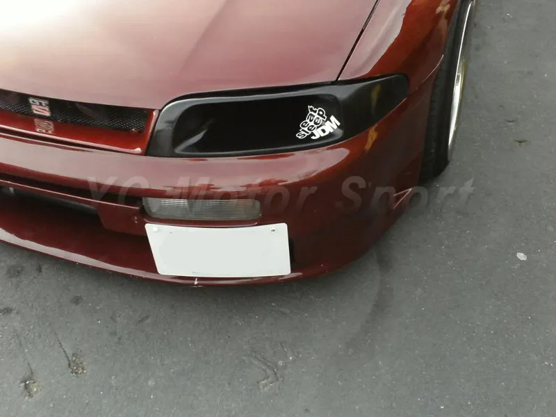 

Car Accessories Carbon Fiber Headlight Cover Fit For 1995-1998 R33 GTR GTS LHS Headlight Air Intake Vents Replacement