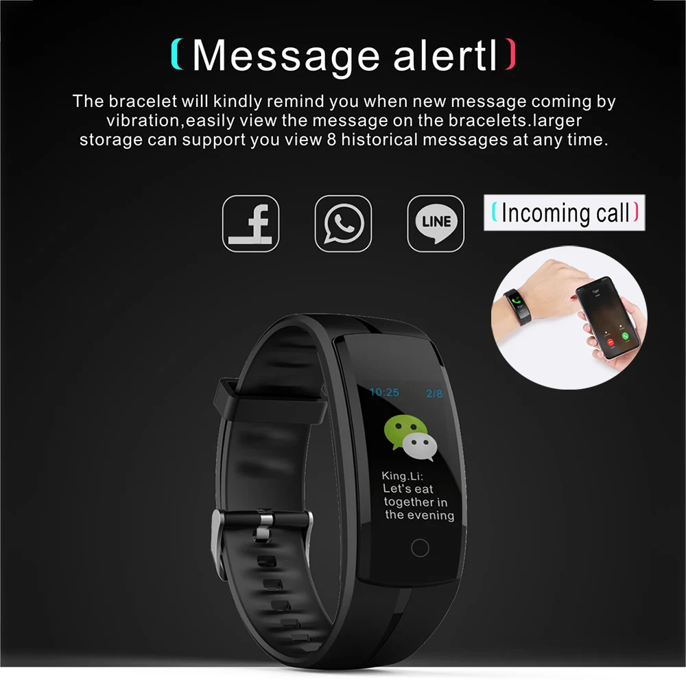 QS100 наручные Смарт часы gps спортивные водостойкие фитнес трекер Bluetooth для Android IOS