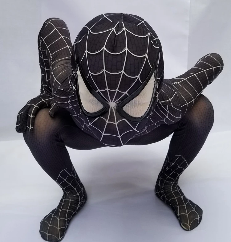 Костюм Человека паука Детский костюм с 3d маской для девочек и детей Удивительный