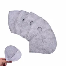 5 шт. велосипедная маска для лица замена фильтра для наружного гоночного велосипеда анти-Пылезащитный фильтр для езды на велосипеде маски лайнер