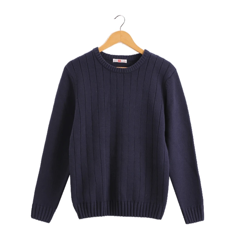 Бренд Vomint, хлопковые мужские свитера, с v-образным вырезом, топ, окрашенные свитера, пуловер, мужские, одноцветные, класс, стиль, трикотаж, O6VI6C53 - Цвет: U6VI6C01blue01