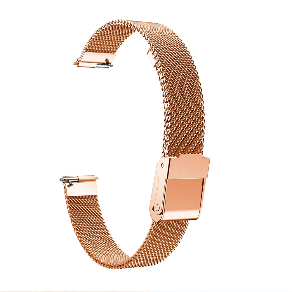 Rose gold BEYESER ремешок для fitbit inspire HR замена Миланская петля магнитный браслет из нержавеющей стали фитнес-трекеры аксессуары bracelee - Цвет: Rose gold