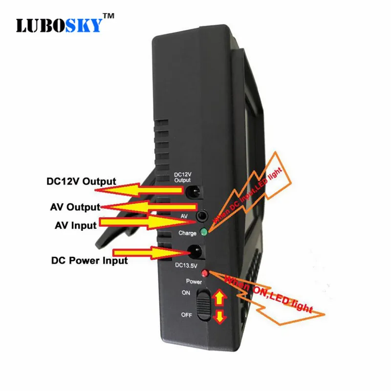7 дюймов портативный широкоформатный спутниковый искатель поддержка DVB-S/S2 MPEG-4 спутниковый искатель для HD сигнала