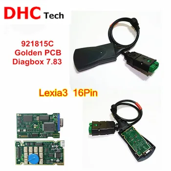 

Hot selling Lexia 3 PP2000 16PIN Diagbox 7.83 Golden PCB With 921815C Vehicle Parts For Cit-oen Peu-eot Diagnostic Tool