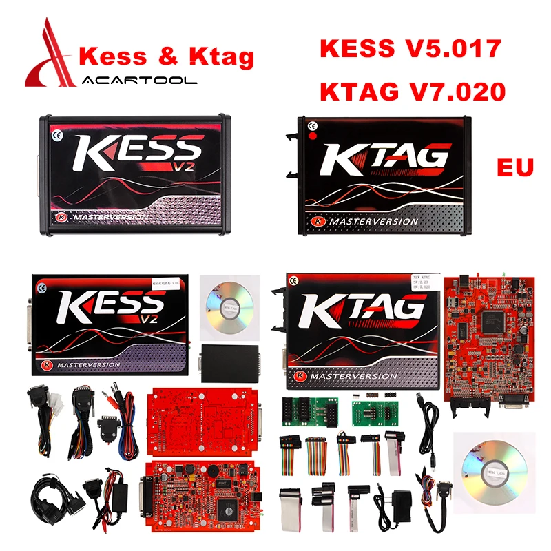 

Online EU Red KESS V2 5.017+KTAG V7.020 V2.23 ECU Programmer KESS V2.23 5.017+K-TAG K Tag 7.020 Manager Tuning Kit