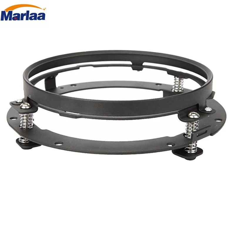 7 Inch Round LED Headlight Adapter Ring Mounting Bracket for Harley