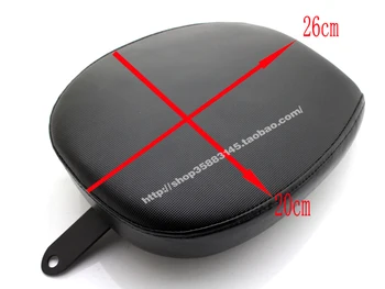 

Black motorcycle driving rear passenger seat leather 2008-2015 Harley Sportster forty-eight xl1200 X48