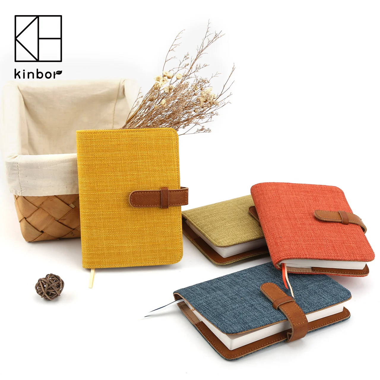 

Kinbor Hobonichi Style A6 Cloth&PU Cover Notebook Undated Calender Planner Journal Diary Travel Notebook Gift Stationery