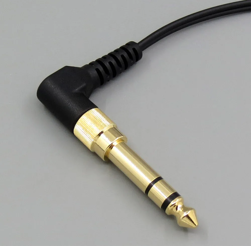 3m long 6.5mm 3.5mm Plugs Headphone Earphone Stereo Cable For ATH R70X