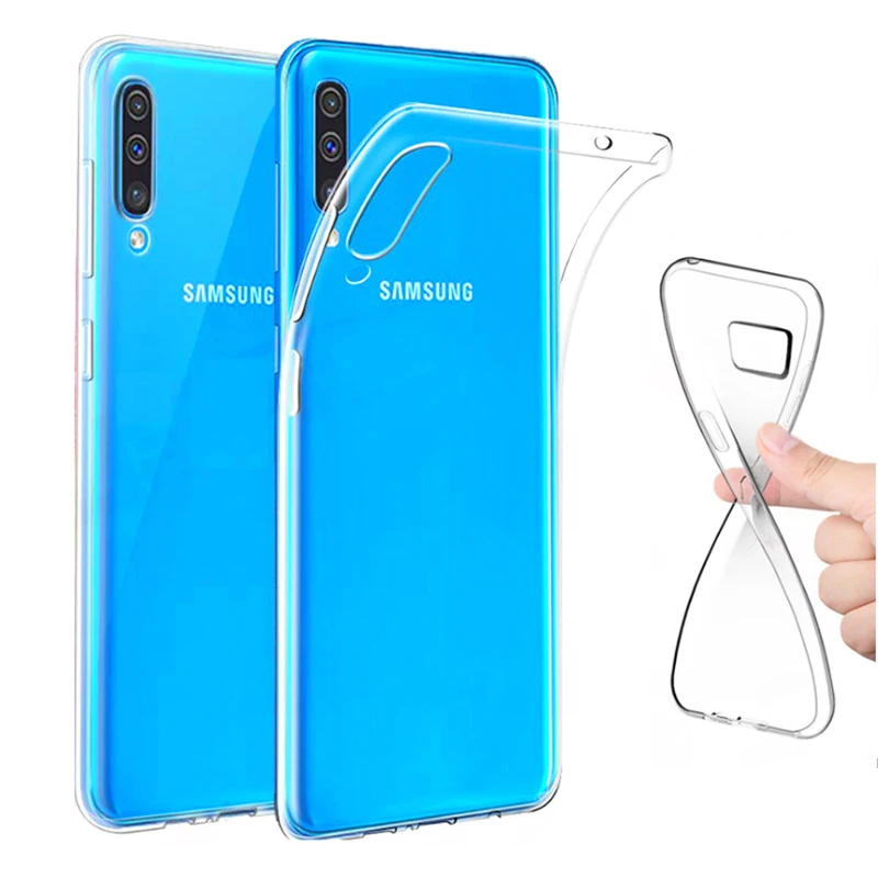 Чехол SUREHIN для Samsung galaxy A60 A70 A50 A40S A30 20E M30 20 10s S10e S9 S8 PLus прозрачный защитный мягкий